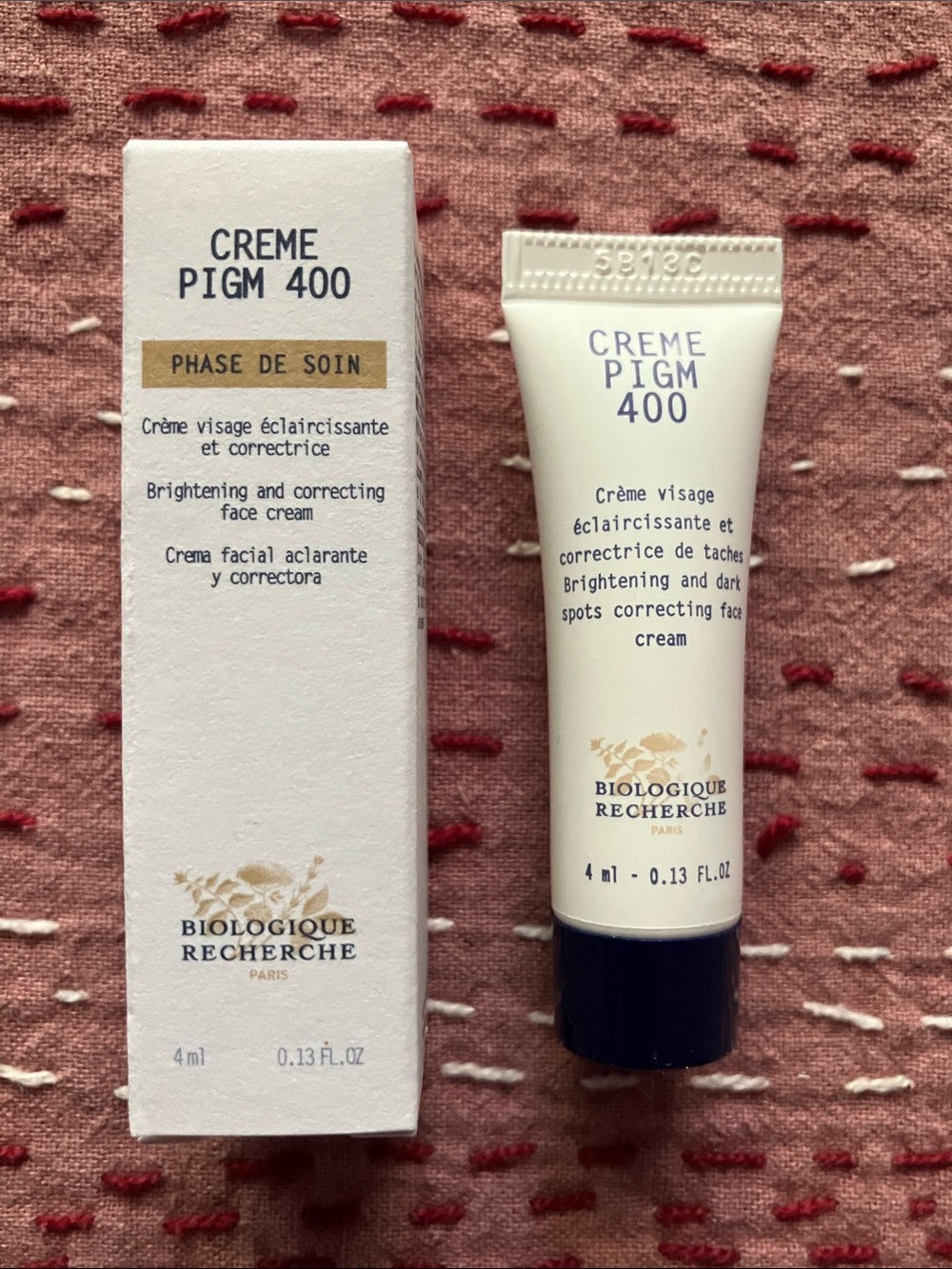 Biologique recherche crème pigm 400 , new in box , sample